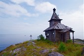 Декорации к фильму `Запрет` на о-вах Есусаарет